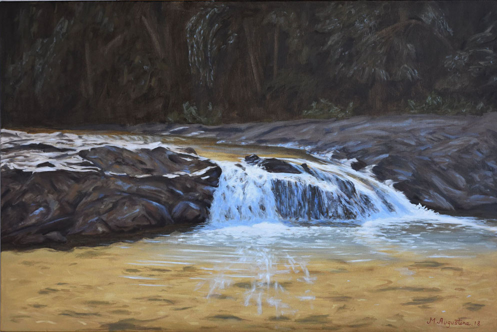 Overflow Obi Obi Creek 61x91cm Sold